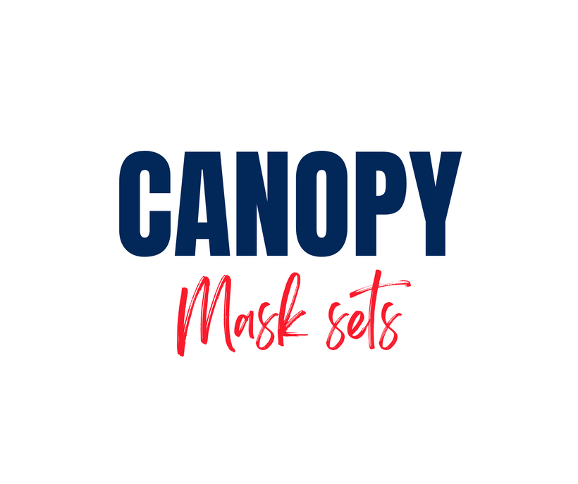 Canopy Mask Sets for Airplane Scale Models