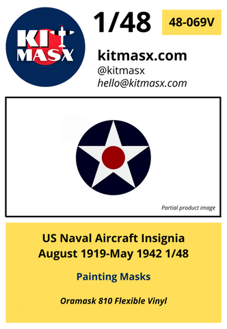 US Naval Aircraft Insignia August 1919-May 1942 1/48 National Insignia Masks