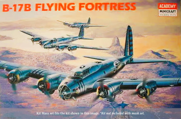 Academy/Minicraft Boeing B-17B/C/D Flying Fortress Canopy Masks Kit Masx 