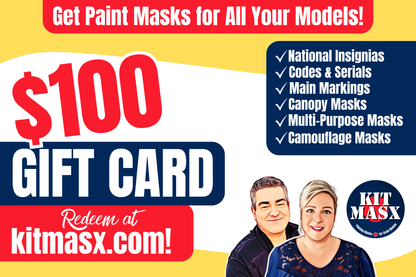 Kit Masx Gift Cards, $25 - $200 CAD