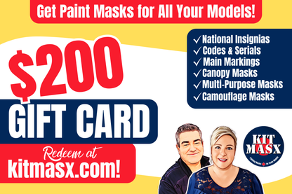 Kit Masx Gift Cards, $25 - $200 CAD