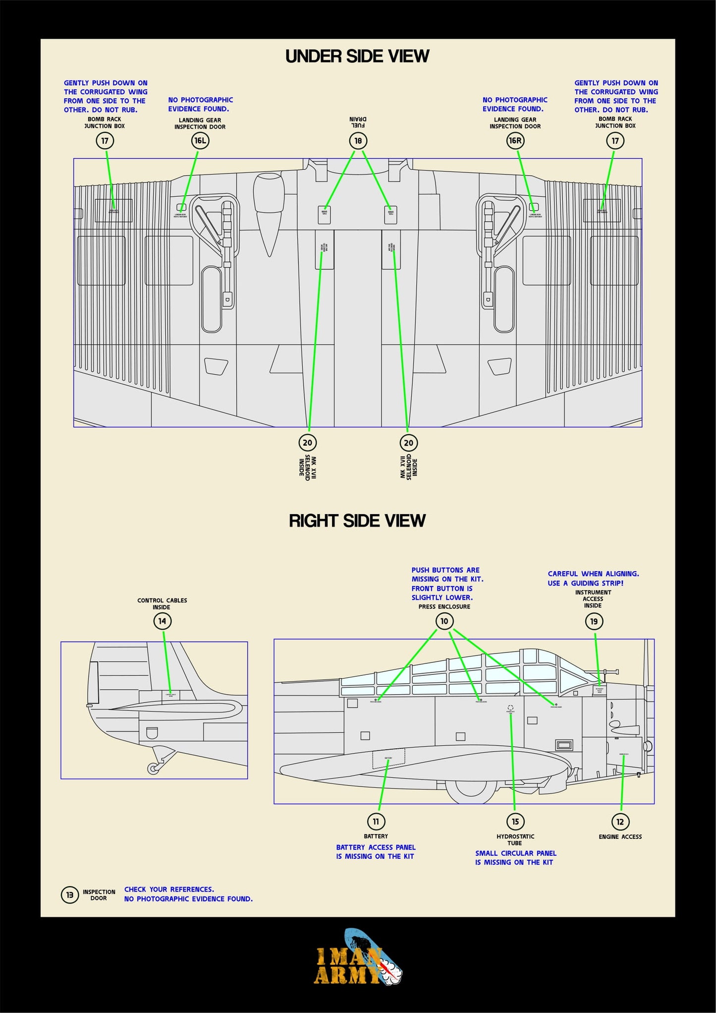 1ManArmy Trumpeter TBD-1 Devastator 1/32 Basic Markings & Stencil High-Definition Paint Masks, 32DET034