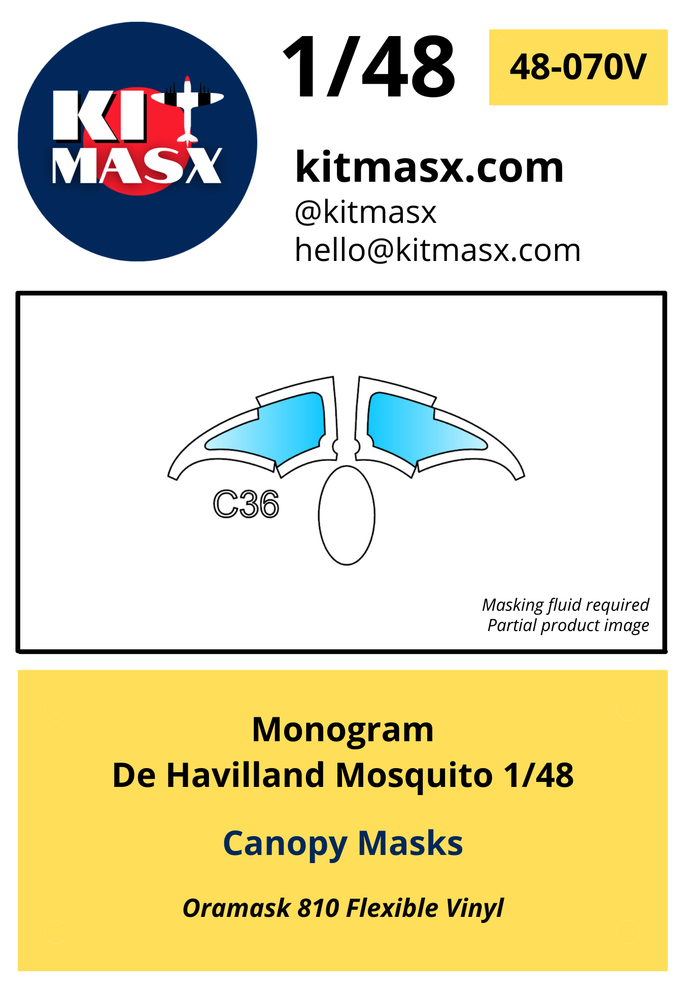 Monogram De Havilland Mosquito 1/48