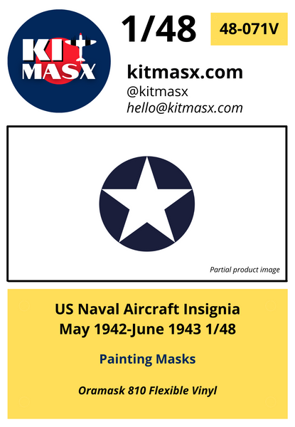US Naval Aircraft Insignia May 1942-June 1943 1/48