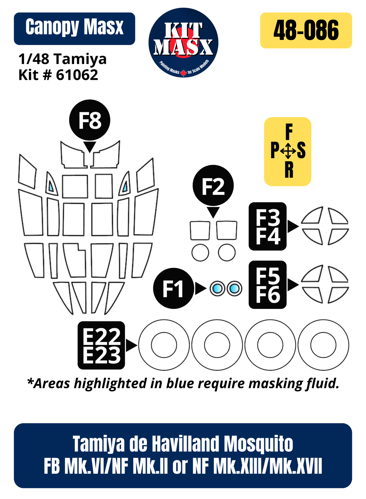 Tamiya 1/48 de Havilland Mosquito FB-Mk.6 Tamiya 1/48 de Havilland Mosquito FB-Mk.6