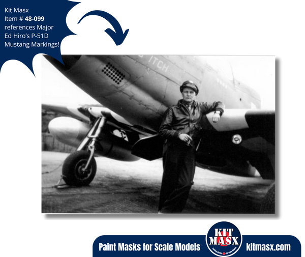 Major Ed Hiro's P-51D Mustang "Horses Itch" 1/48 Main Markings