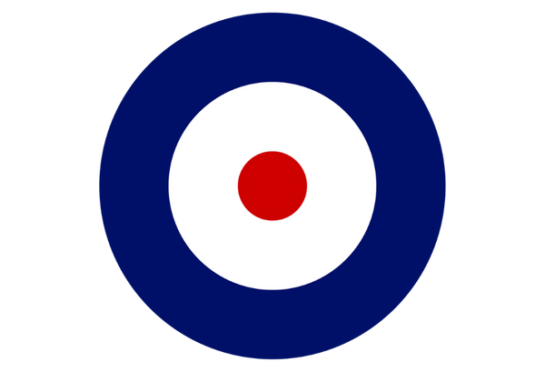 British RAF Type A Roundels 1/72