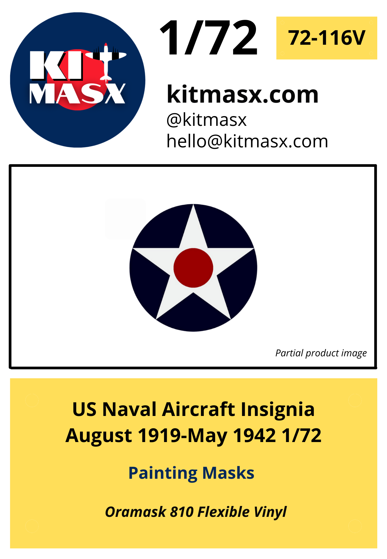 US Naval Aircraft Insignia August 1919-May 1942 1/72