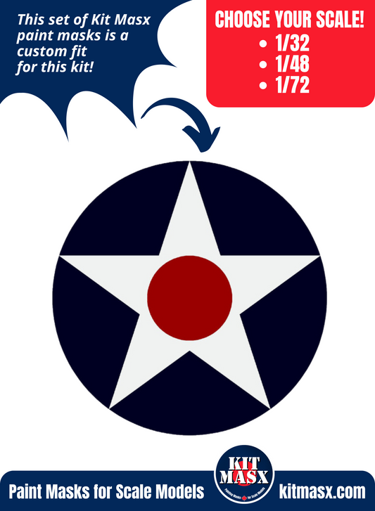 US Naval Aircraft Insignia (August 1919-May 1942) 1/32, 1/48, 1/72 National Insignia Paint Masks