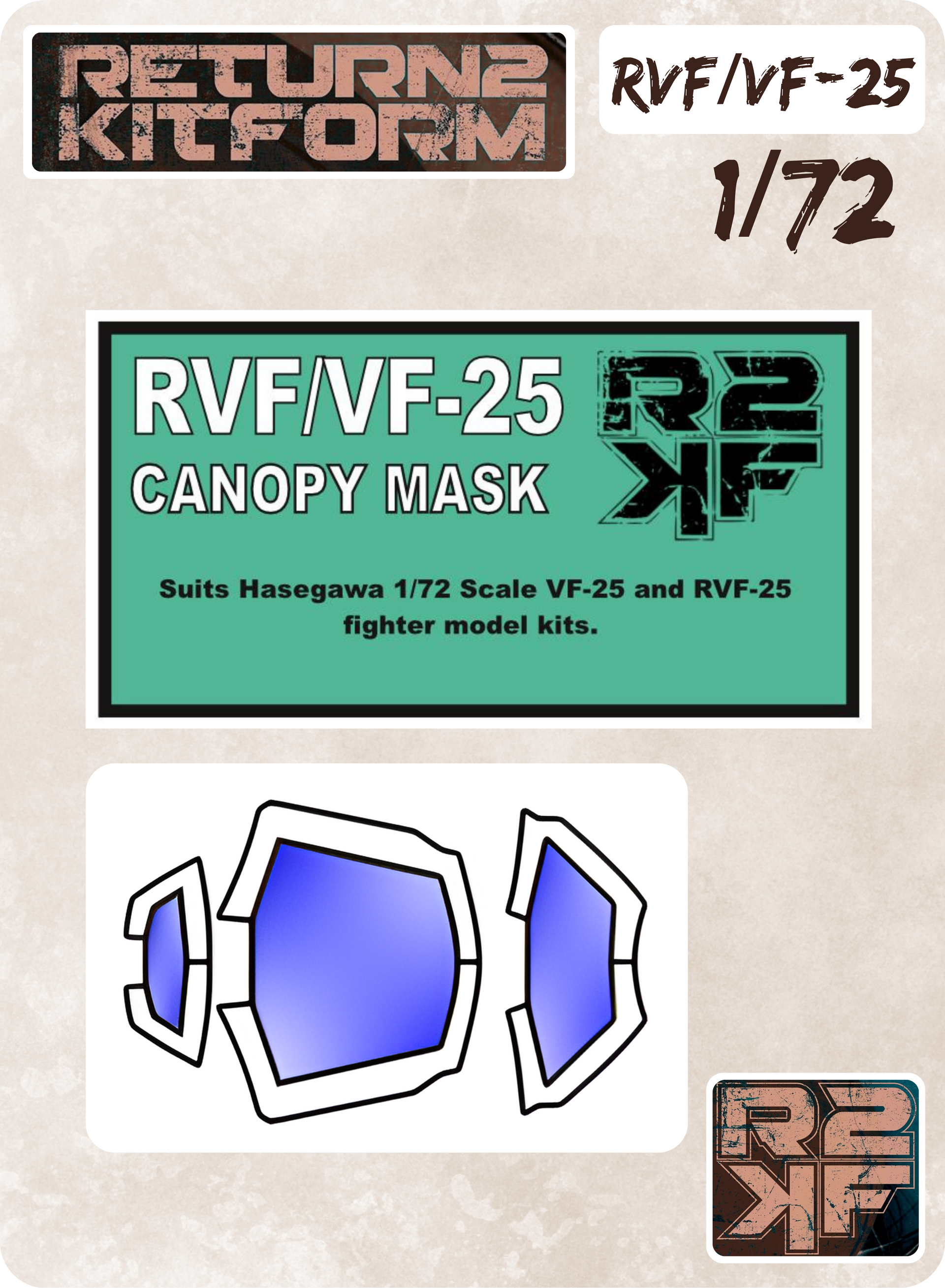 R2KF Hasegawa Macross RVF/VF-25 