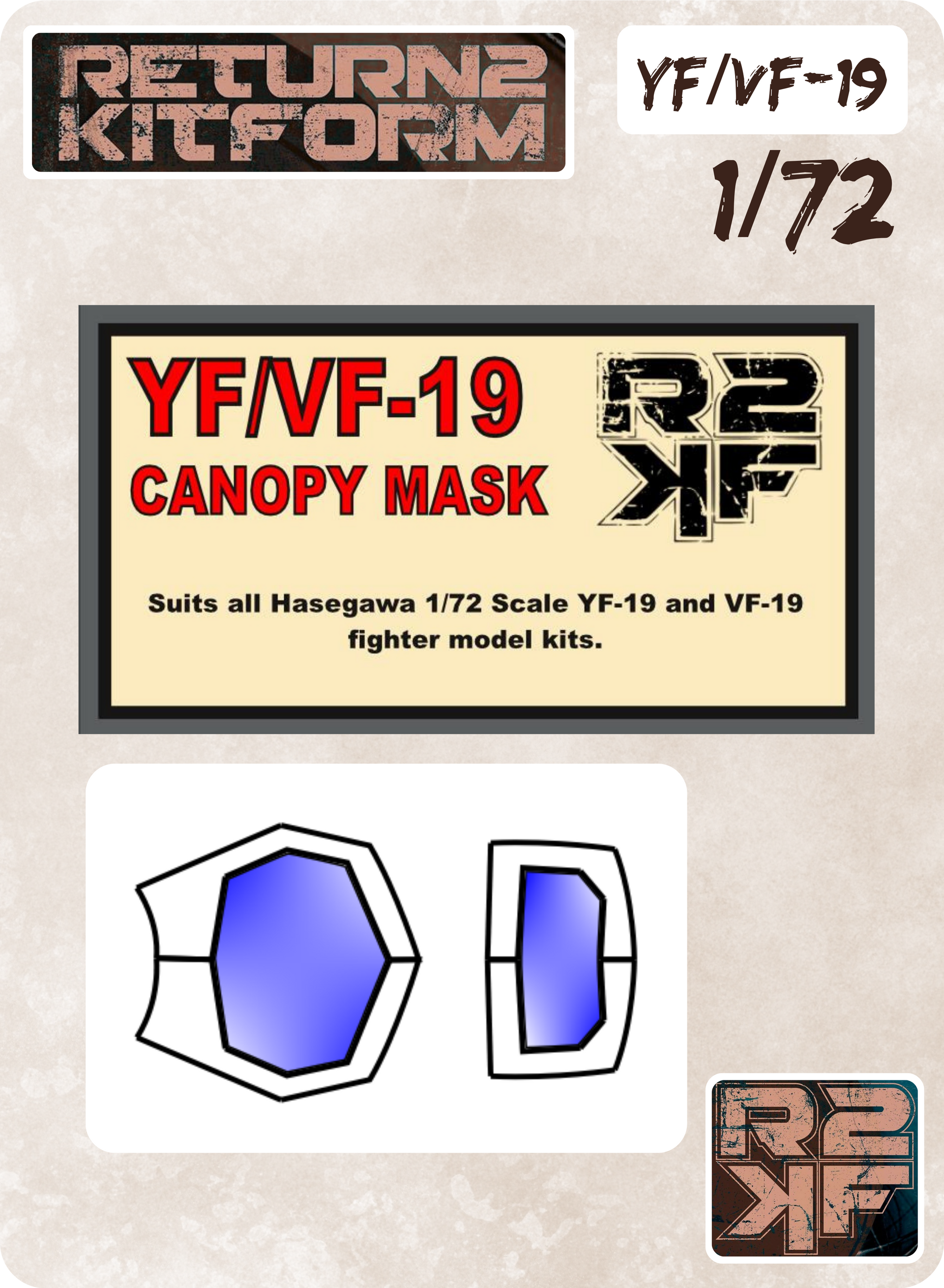 R2KF Hasegawa Macross YF-19/VF-19 