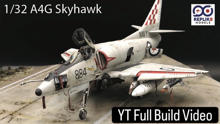 Load video: Replik8 Models A4G Skyhawk Full Build Video YouTube