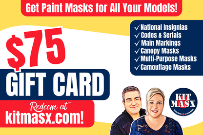 Kit Masx Gift Cards, $25 - $200 CAD