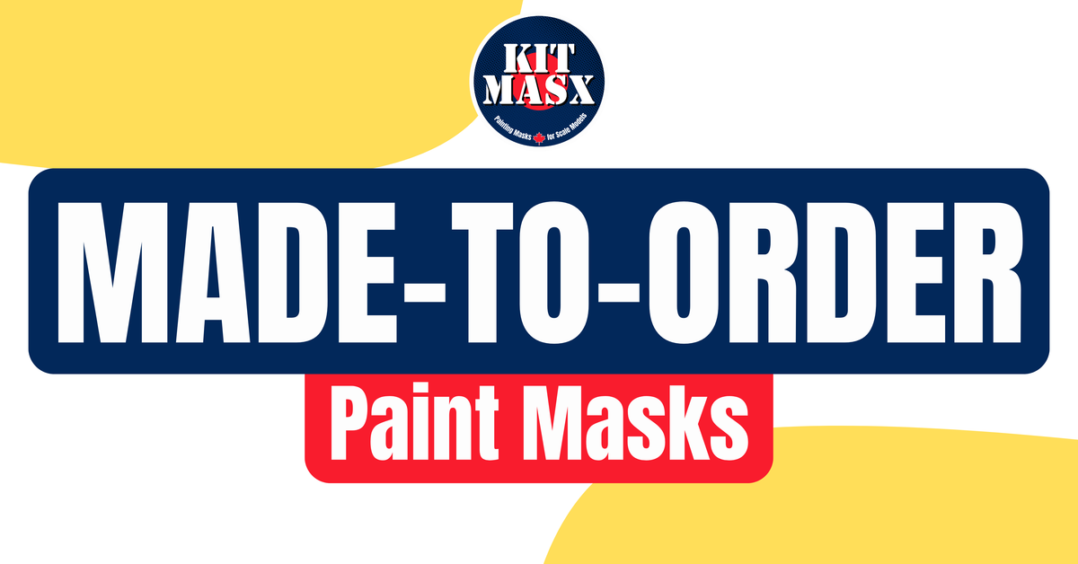 Made-to-Order Masks for Any Scale Model Project – Kit Masx