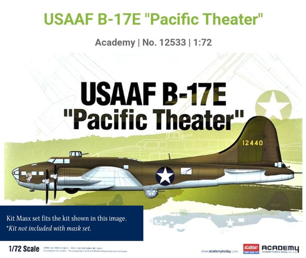 Academy B-17E Scale Model Accessories Kit Masx 