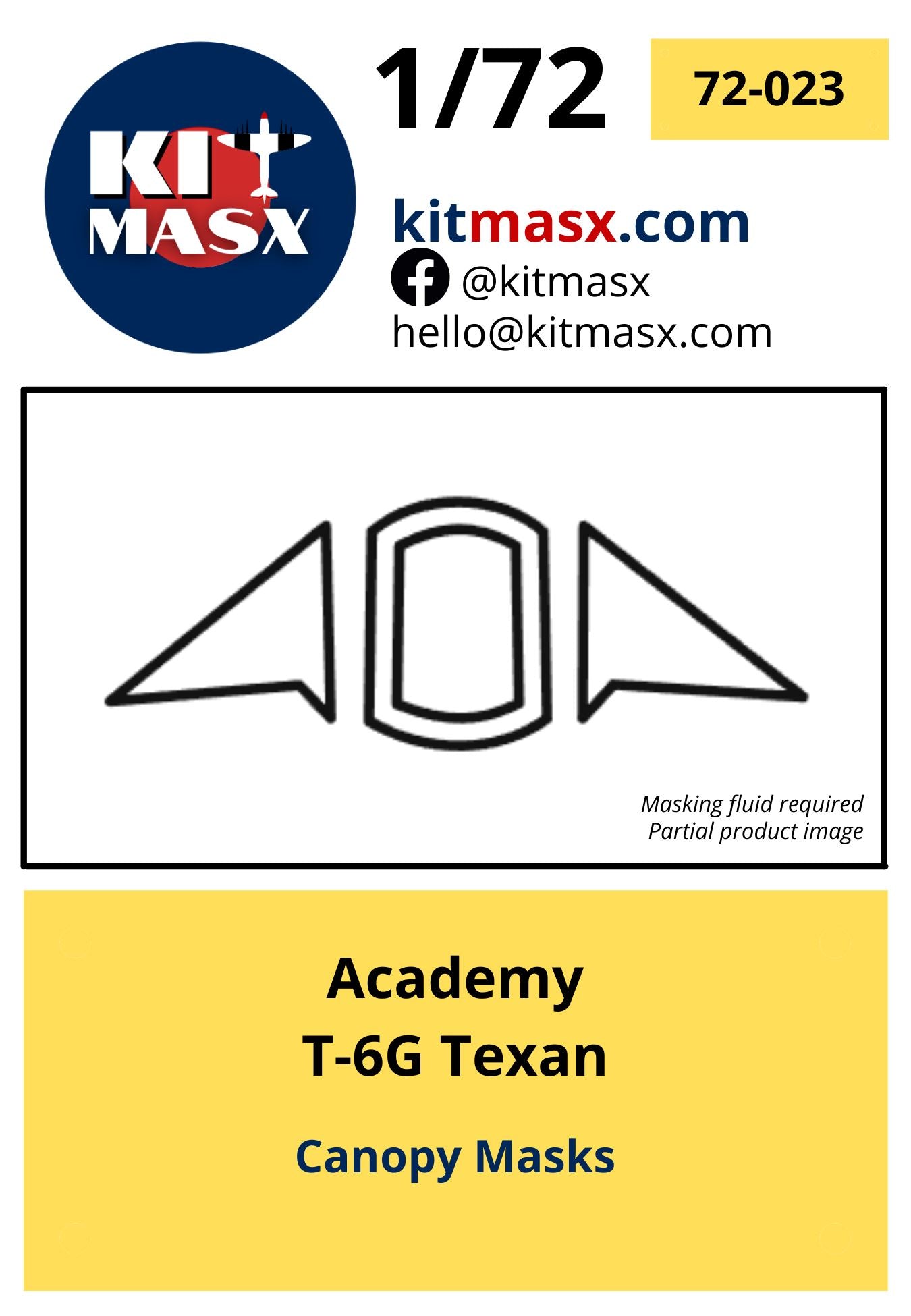 Academy T-6G Texan Scale Model Accessories Kit Masx 