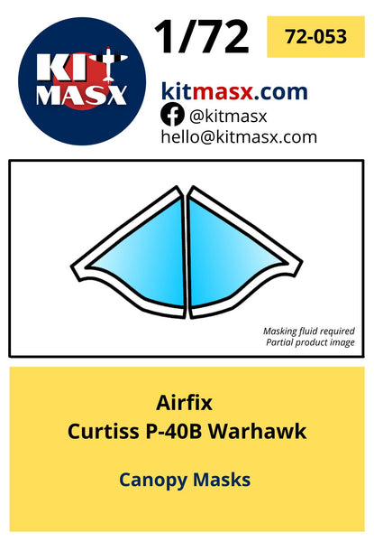 Airfix Curtiss P-40B Warhawk Scale Model Accessories Kit Masx 