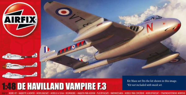 Airfix De Havilland Vampire F.3 Scale Model Accessories Kit Masx 