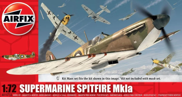 Airfix Supermarine Spitfire MkIa Canopy Masks Kit Masx 