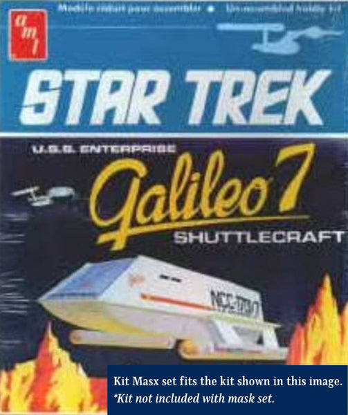 AMT Star Trek Galileo 7 Shuttlecraft Scale Model Accessories Kit Masx 