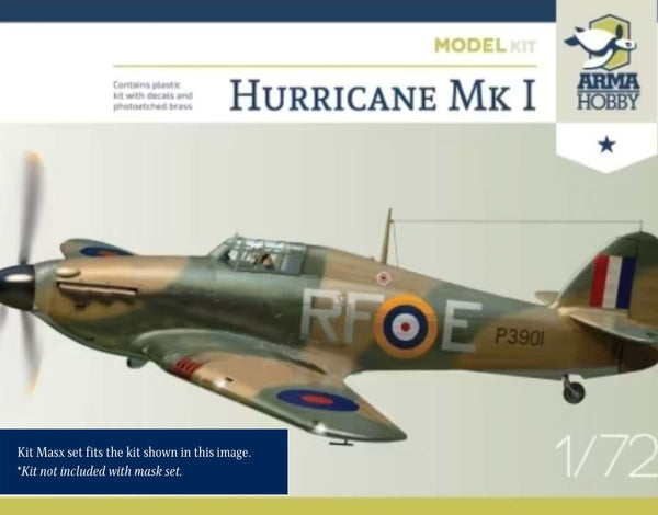 Arma Hobby Hurricane Mk I Scale Model Accessories Kit Masx 