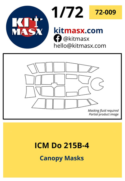 ICM Do 215B-4 Scale Model Accessories Kit Masx 