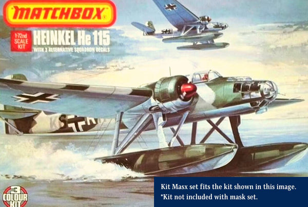 Matchbox/Revell/AMT Heinkel He 115 Scale Model Accessories Kit Masx 