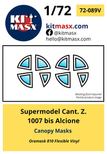 Supermodel Cant. Z.1007 bis Alcione Canopy Masks Kit Masx 