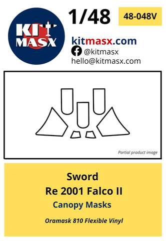 Sword Re 2001 Falco II Canopy Masks Kit Masx 