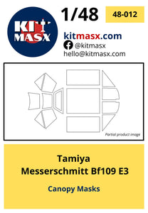 Tamiya Messerschmitt Bf109 E3 Scale Model Accessories Kit Masx 